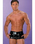 Mens Vinyl Stud Shorts