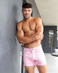 Andrew Christian Skinny Stretch Jean Shorts