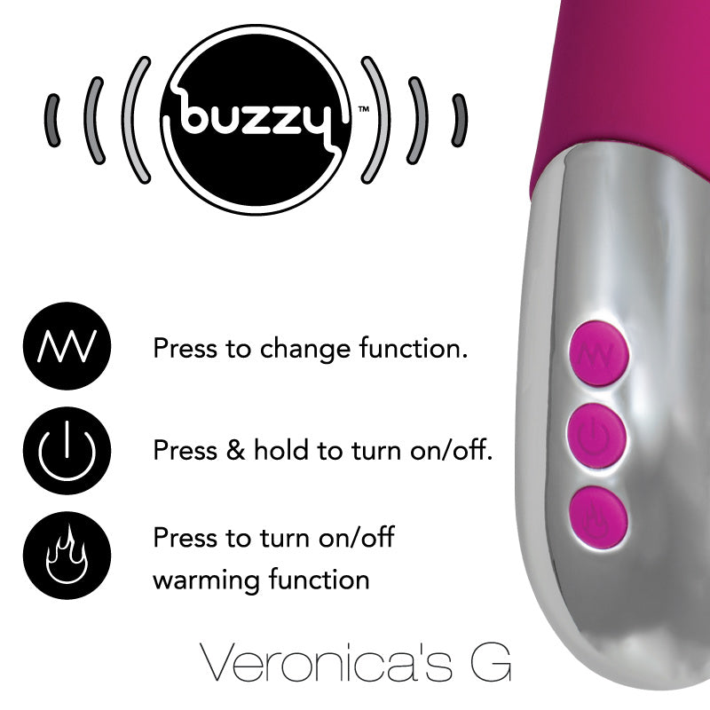 Buzzy Veronica&#39;s G Premium Rechargeable G-spot Vibe