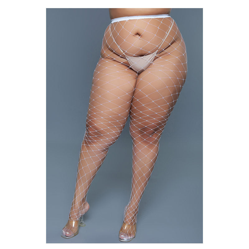 Can&#39;t Back Down Oversized Fishnet Pantyhose