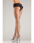 Lace Boyshort Fencenet Tights