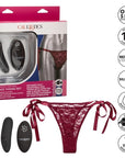 Remote Control Lace Thong Set