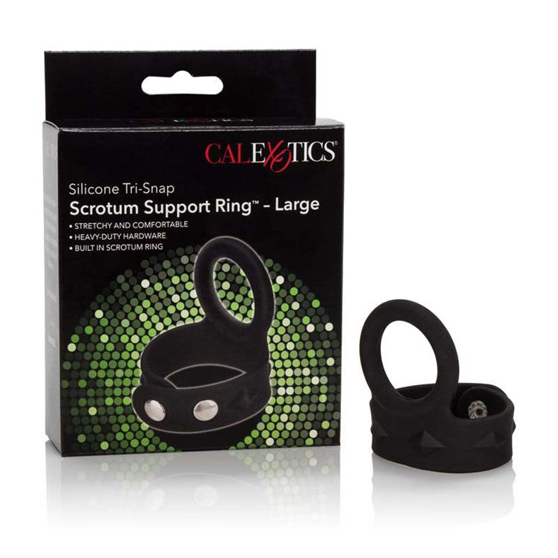Silicone Tri Snap Scrotum Support Ring