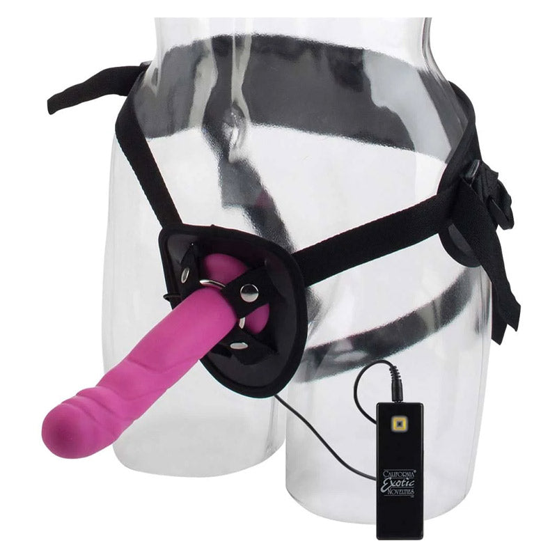 Silicone Love Rider Rippler Strap On Set