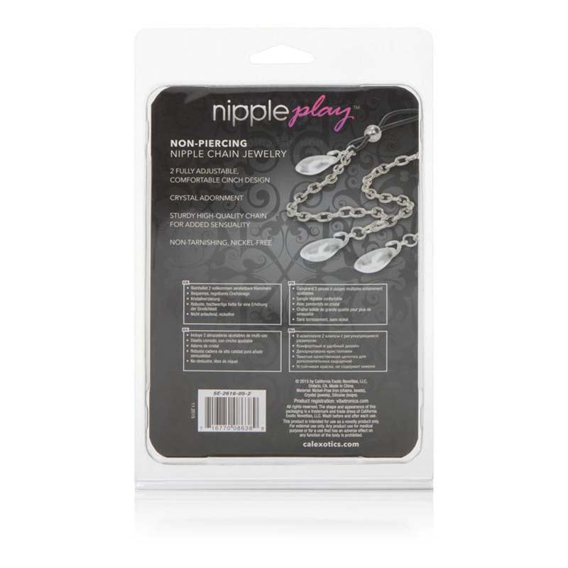 Nipple Play Non Piercing Nipple Chain Jewelry
