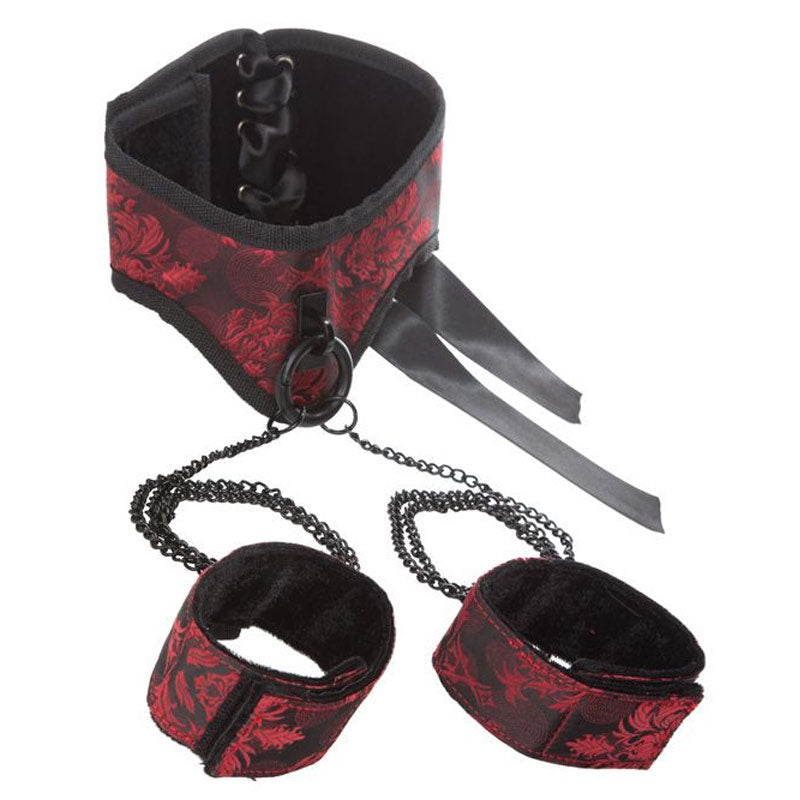 Scandal Posture Collar With Cuffs