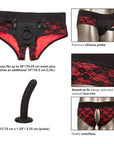 Scandal Crotchless Pegging Panty Set