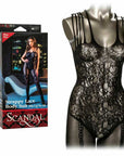 Scandal Plus Size Strappy Lace Body Suit