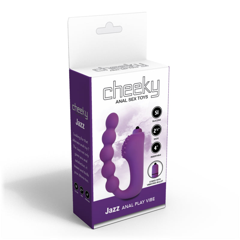 Cheeky Jazz Vibrating Anal Toys