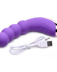 Gossip Silicone Beaded G Spot Rechargeable Vibrator