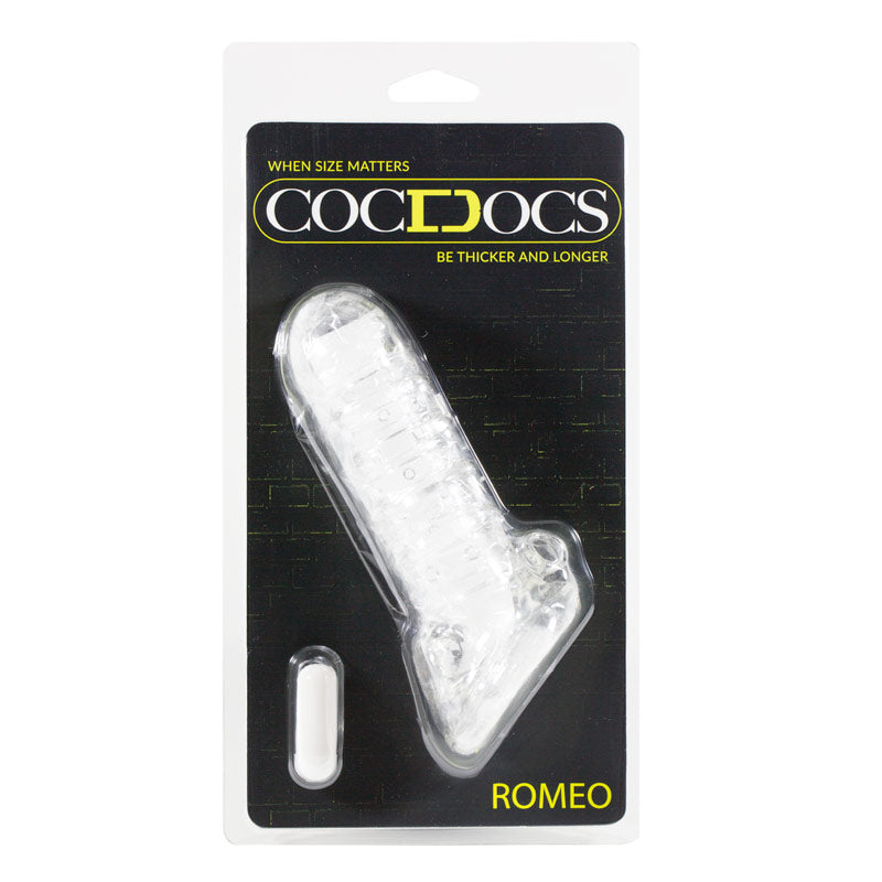 CocDocs Textured Penis Extension - Romeo