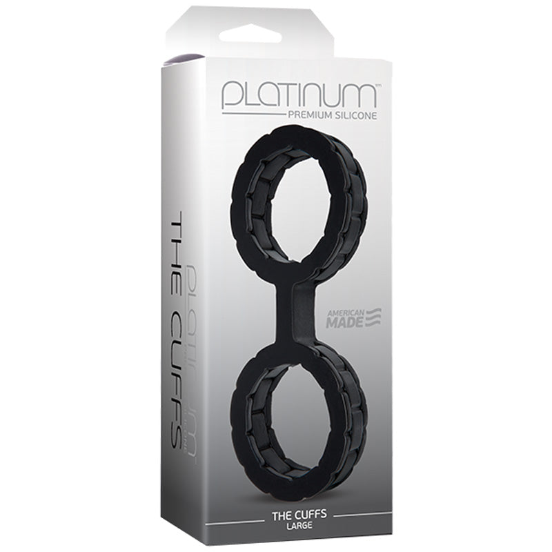 Platinum Premium Silicone - The Cuffs - Large