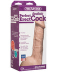 Vac-U-Lock 7 Inch Perfect Erect Realistic Cock - Non-retail Packaging