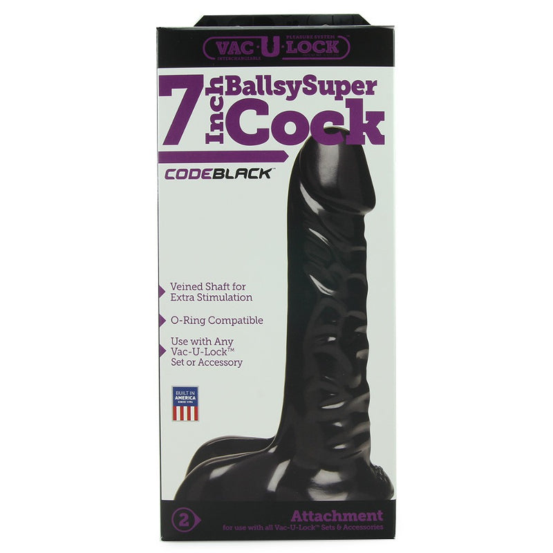 Vac-U-Lock Ballsy Super Cock - Non-retail Packaging
