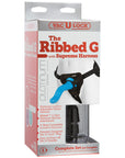 Vac-U-Lock Ribbed G With Supreme Harness - Non-retail Packaging