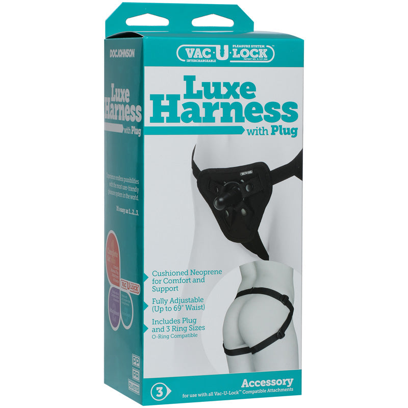 Vac-U-Lock Platinum Luxe Harness - Non-retail Packaging