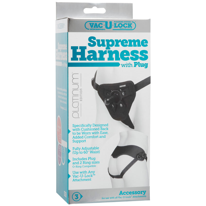 Vac-U-Lock Platinum Supreme Harness - Non-retail Packaging