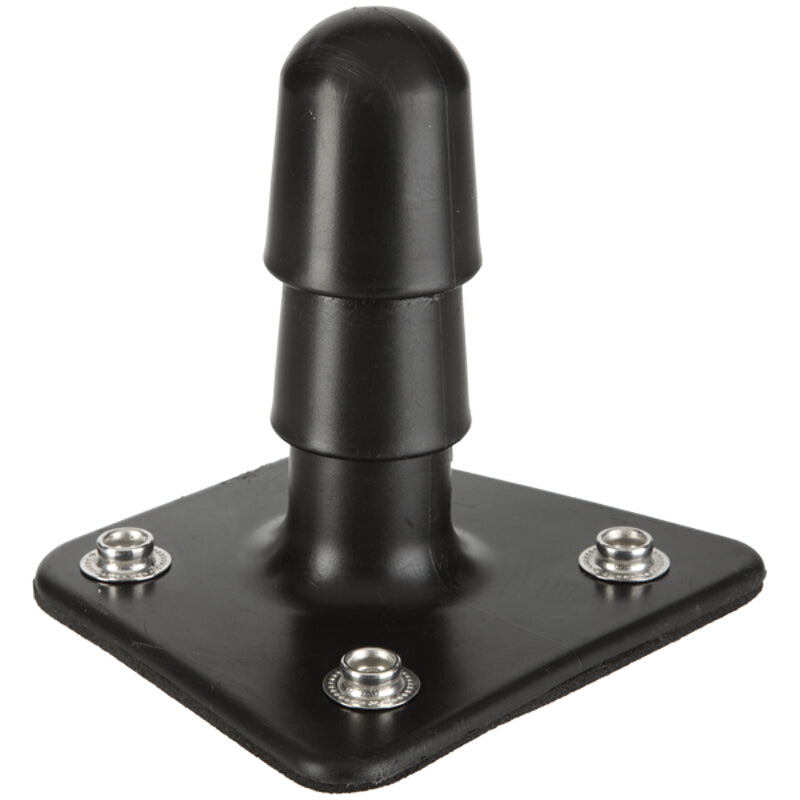 Vac-U-Lock Platinum Black Plug With Snaps - Non-retail Packaging