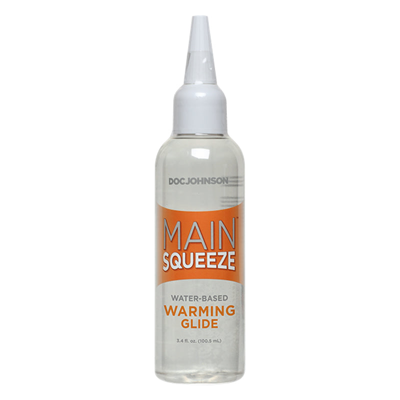 Main Squeeze Warming Water Based Lubricant 3.4 fl. Oz