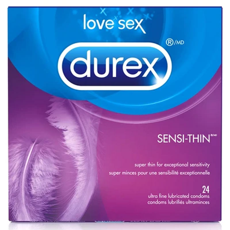 Durex Sensi-Thin Lubricated Condoms