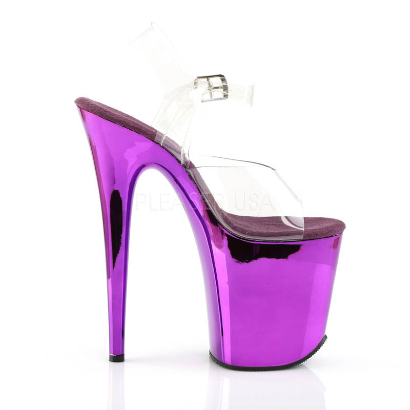 FLAMINGO-808 Chrome High Heel