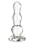 4 Inch Glass Butt Plug