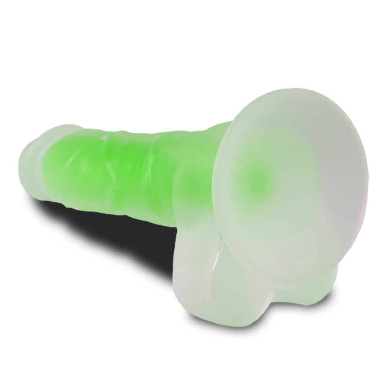 Glow Rave Silicone Glow In The Dark Dildo