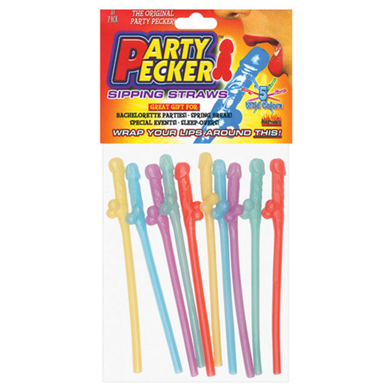Party Pecker Straws