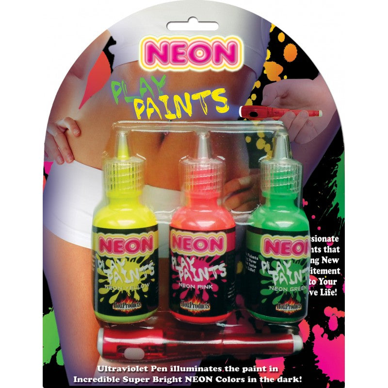 Neon Body Paints 3 Card