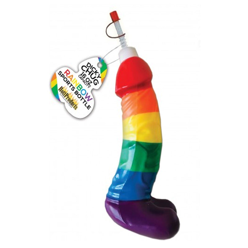 Rainbow Dicky Chug Sports Bottle