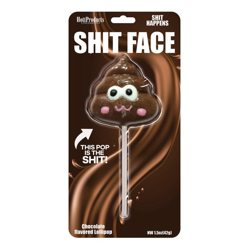 Shit Face - Chocolate Flavored Poop Pop