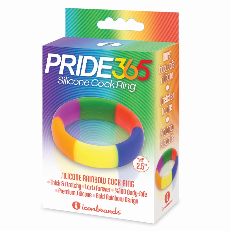 Pride365 Silicone Cock Ring
