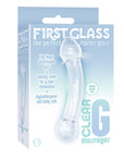 The 9s First Glass Clear G Massager