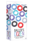 The 9s Ballers Dozen 12 Piece Cockring Set