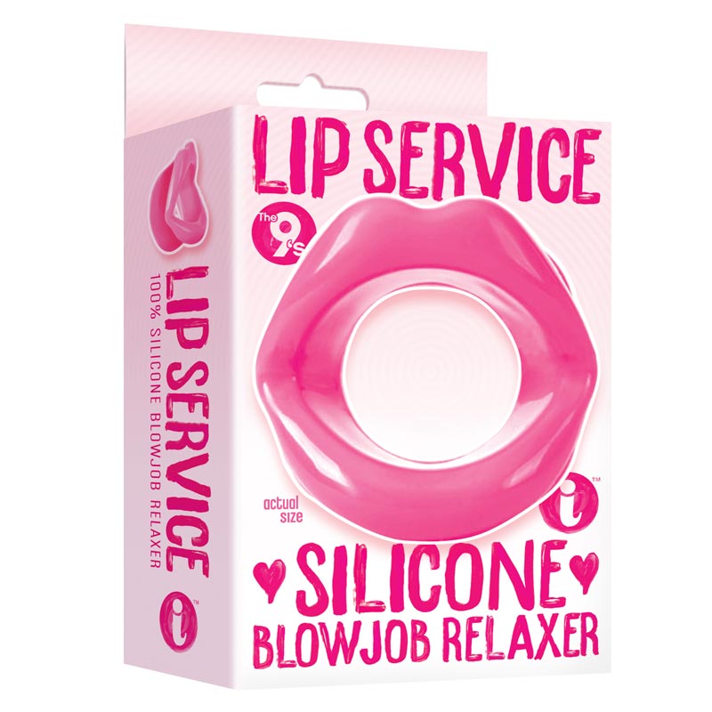 The 9s Lip Service Silicone Blowjob Relaxer