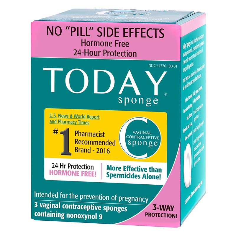 Shop Today Vaginal Contraceptive Sponge 3 pack - Love Shop