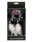 Kink Collection Feather Alligator Nipple Clamps