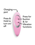 LOE Twin Flame Dual Clitoral and G-spot Stimulator