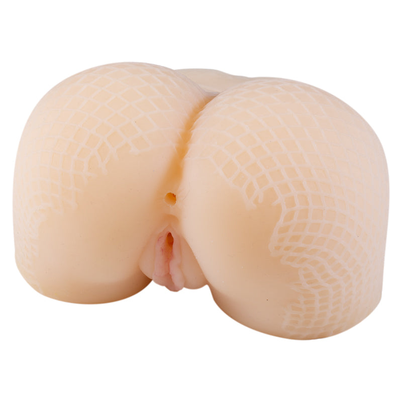 Masturbator 21 Ripped Fishnets Doggy Style Pussy and Ass - Packed In Sealed Foil Bags