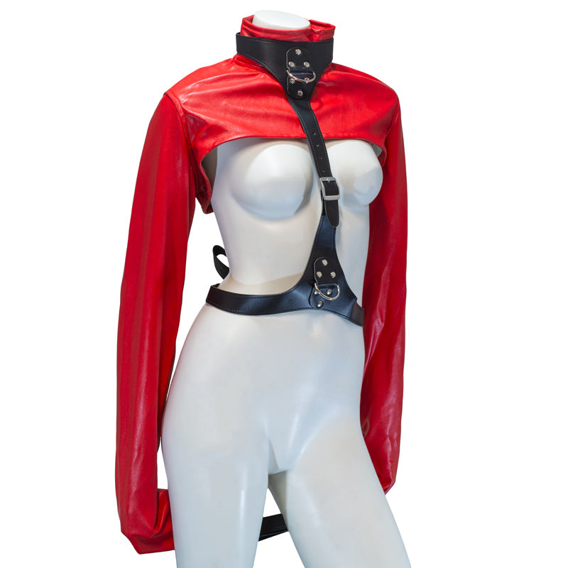 Open Breast Straight Jacket Harness - Packed In Sealed Foil Bags