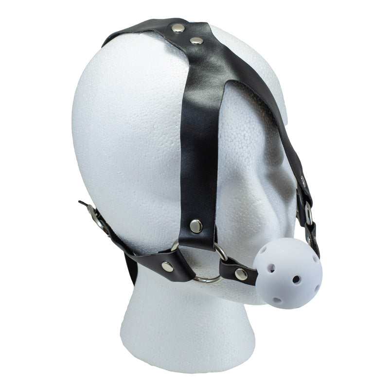 Breathable Y Strap Ball Gag - Packed In Sealed Foil Bags