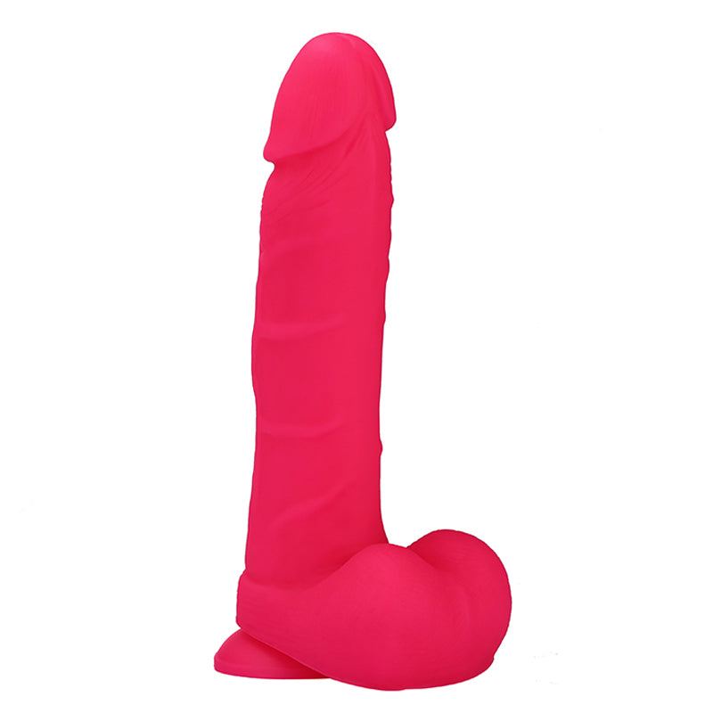 Pretty N Pink Silicone Dildo - Packed In Sealed Foil Bags