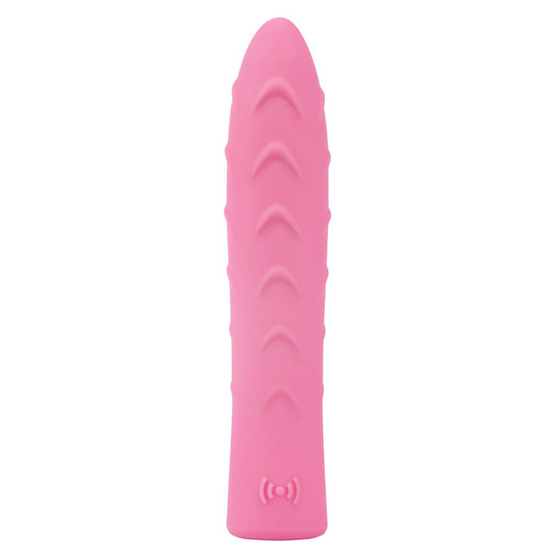 Texture Silicone Vibrator - Packed In Sealed Foil Bags