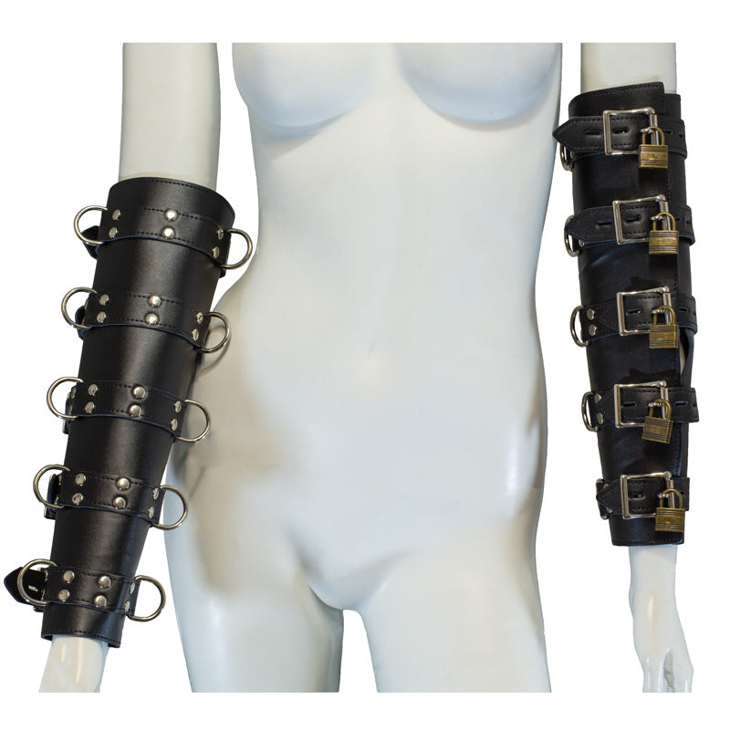 Buckled Up Forearm Cuffs - Packed In Sealed Foil Bags