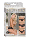 Booty packs sheer mesh 3 pack