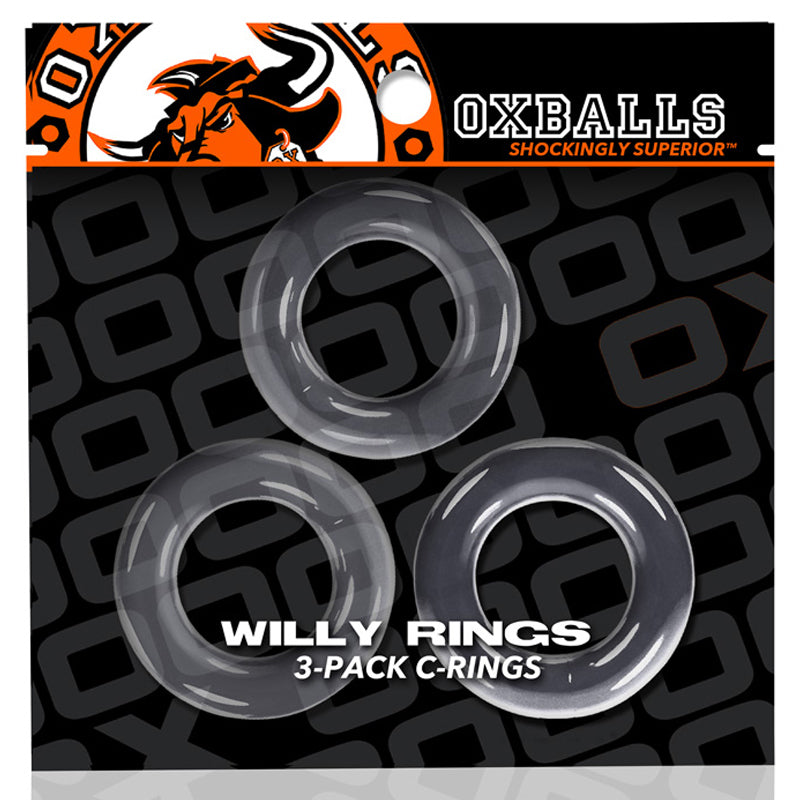 Shop Willy Rings 3-Pack Cockrings - Love Shop