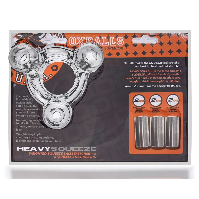 Heavy Squeeze Ballstretcher And 3 Stainless Steel Weights