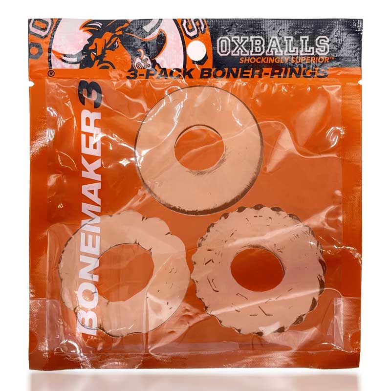 Bonemaker 3-Pack Boner Cockring Kit