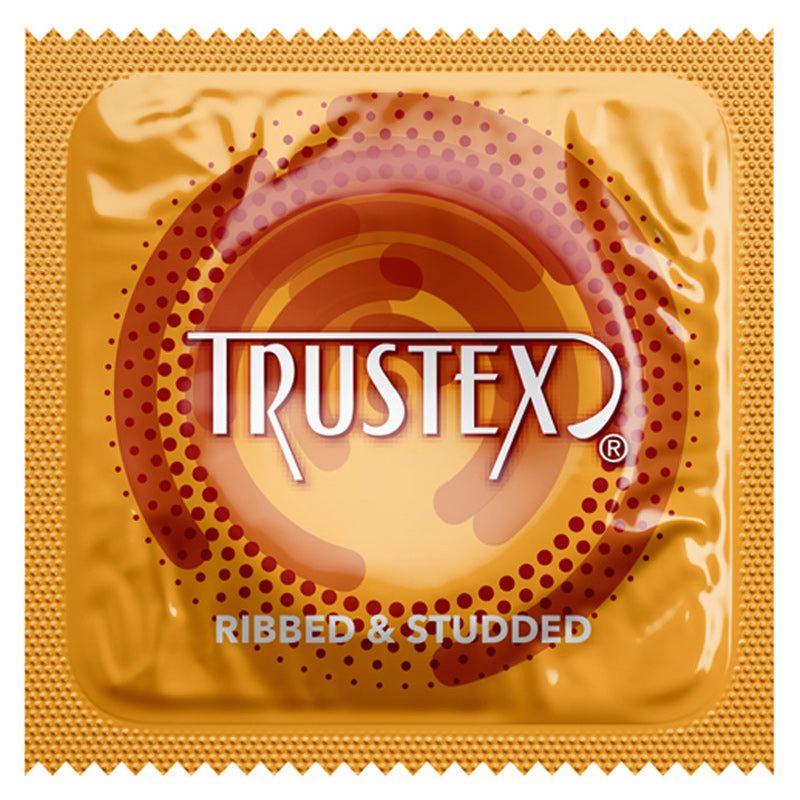 Trustex Ribbed &amp; Studded Condom