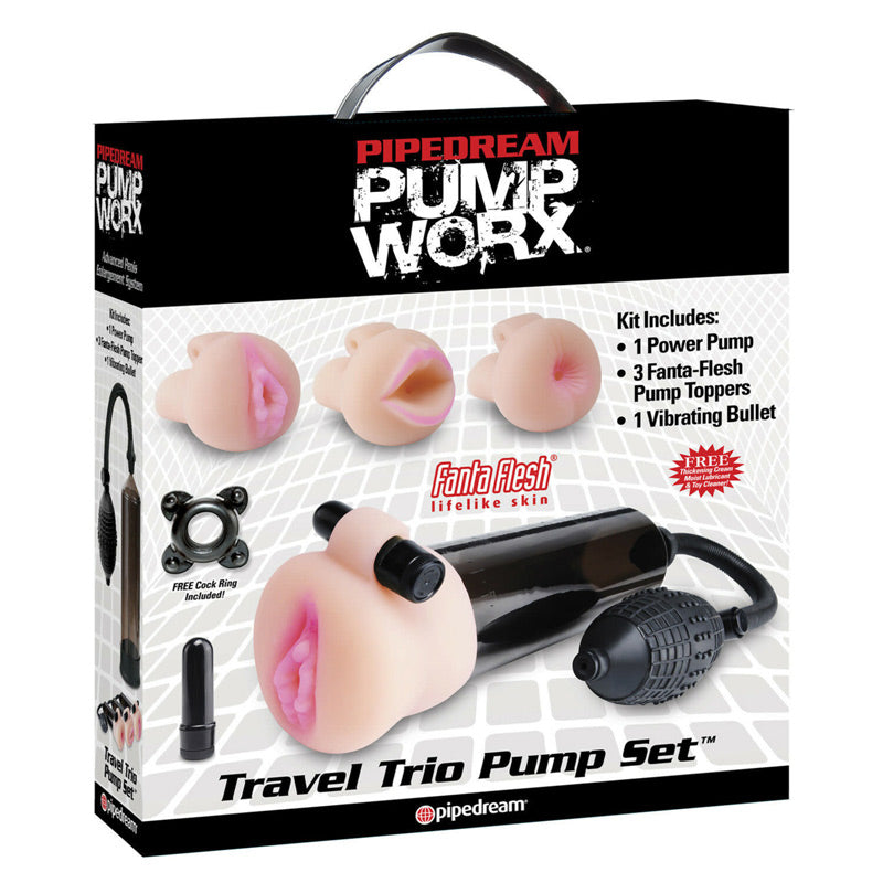 Travel Trio Pump Set